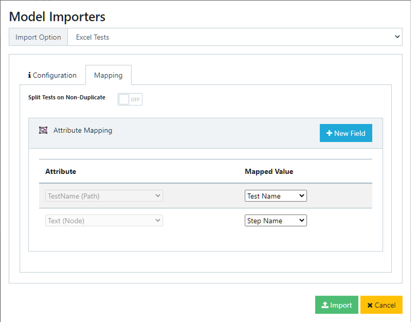 ALM Manual Test Case Importer