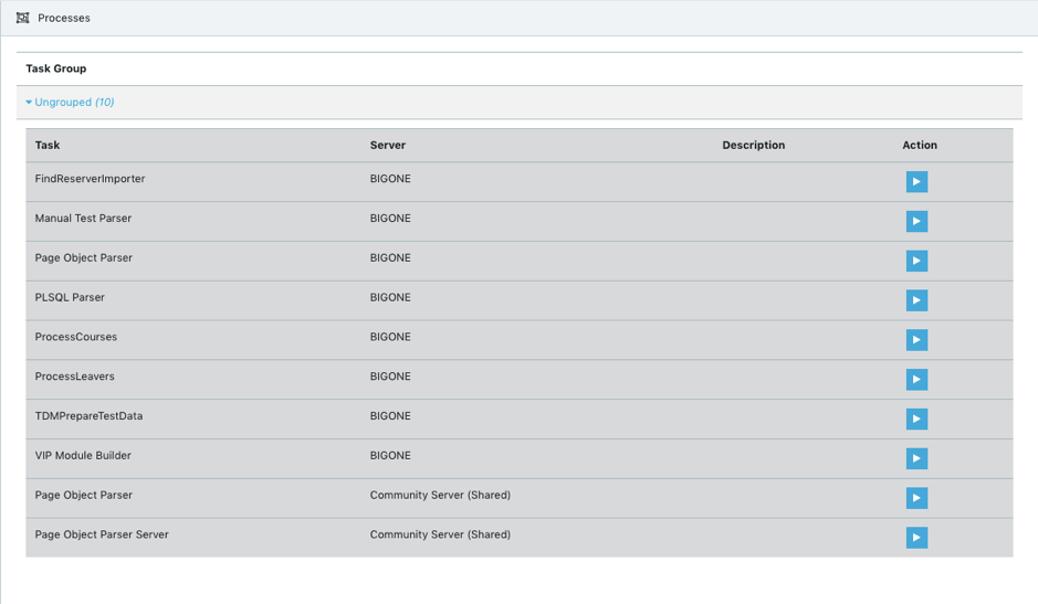 API Test Data Catalogue