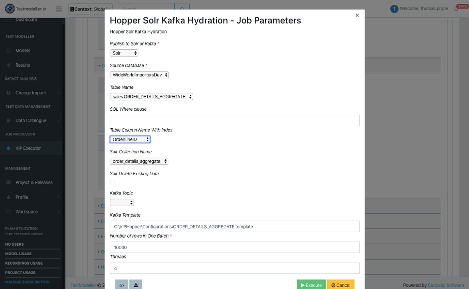 Test Automation for Apache Solr - Automated test data provisioning
