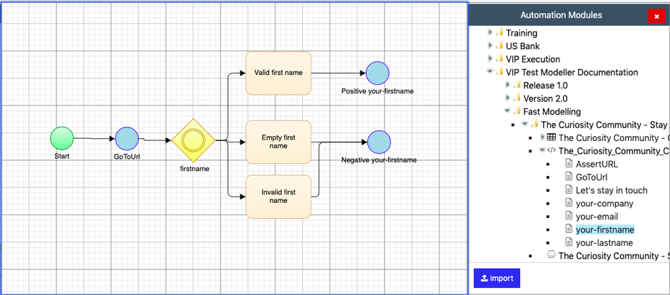 Model-Based UI Test Automation