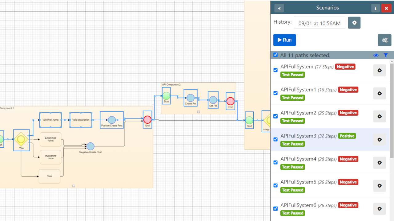 Automated test generation for web test automation