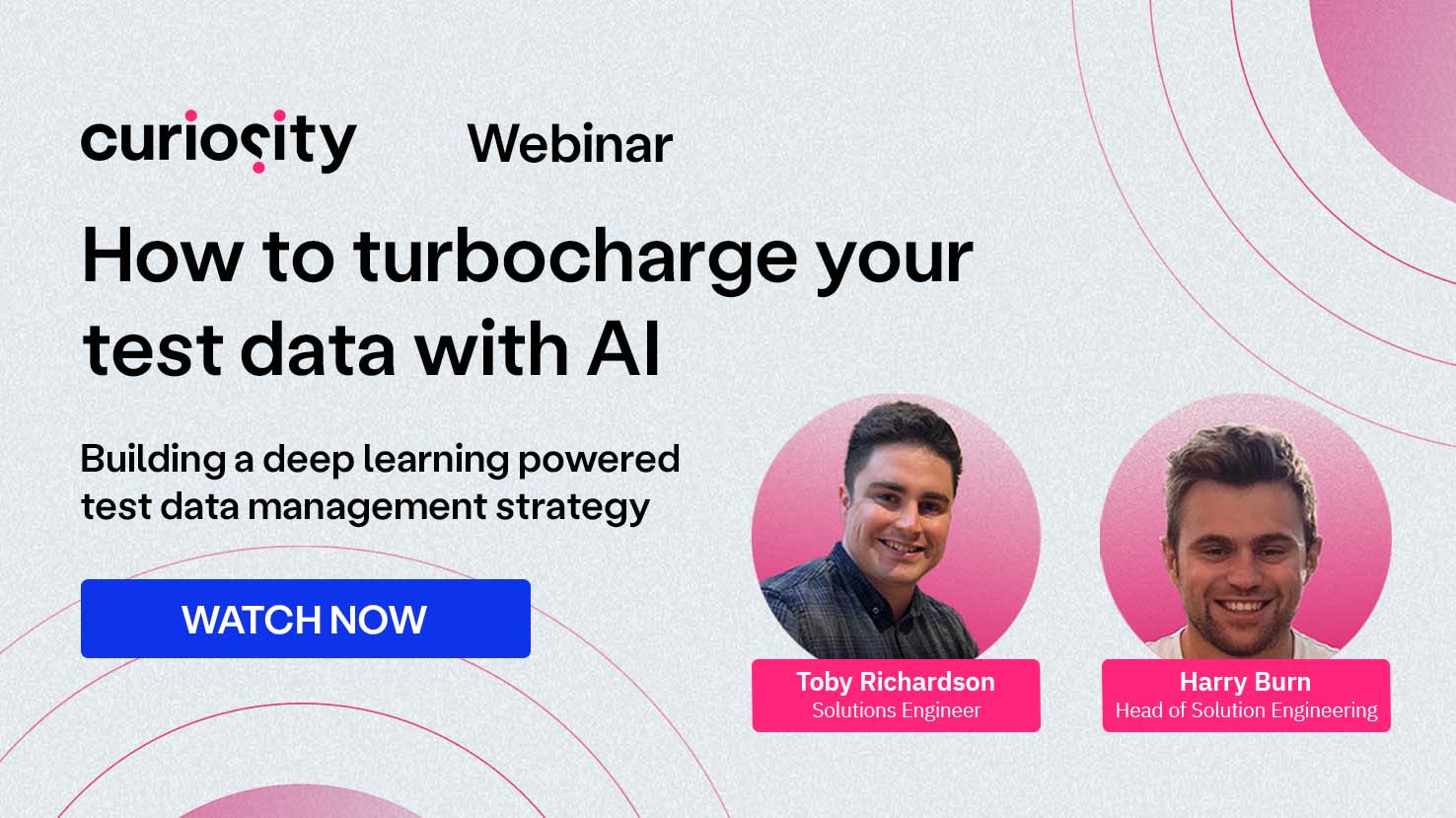 How to use AI to turbocharge your test data management - Curiosity Software OnDemand Webinar